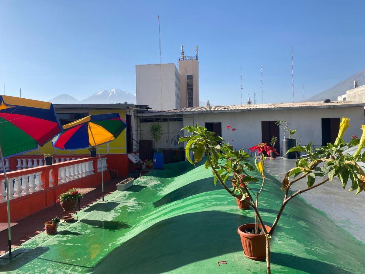 Pusary Hostel Arequipa Esterno foto