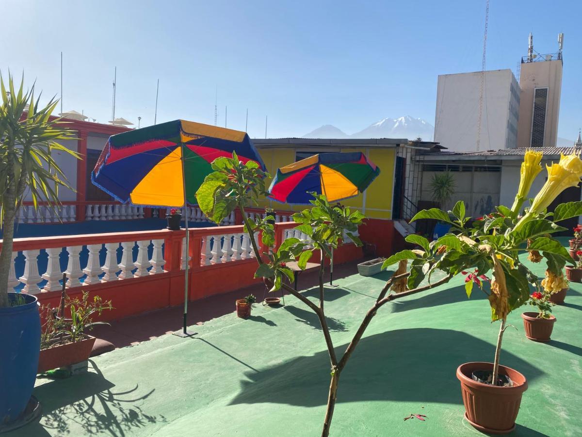 Pusary Hostel Arequipa Esterno foto